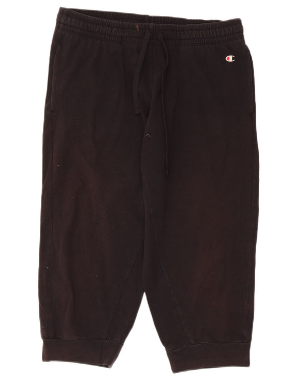 Calça capri feminina Champion Joggers UK 14 grande preta