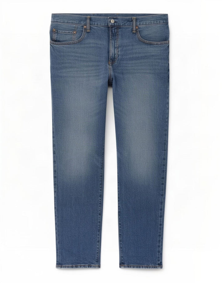 Jeans Slim Feminino Gap W38 L32 Azul Algodão