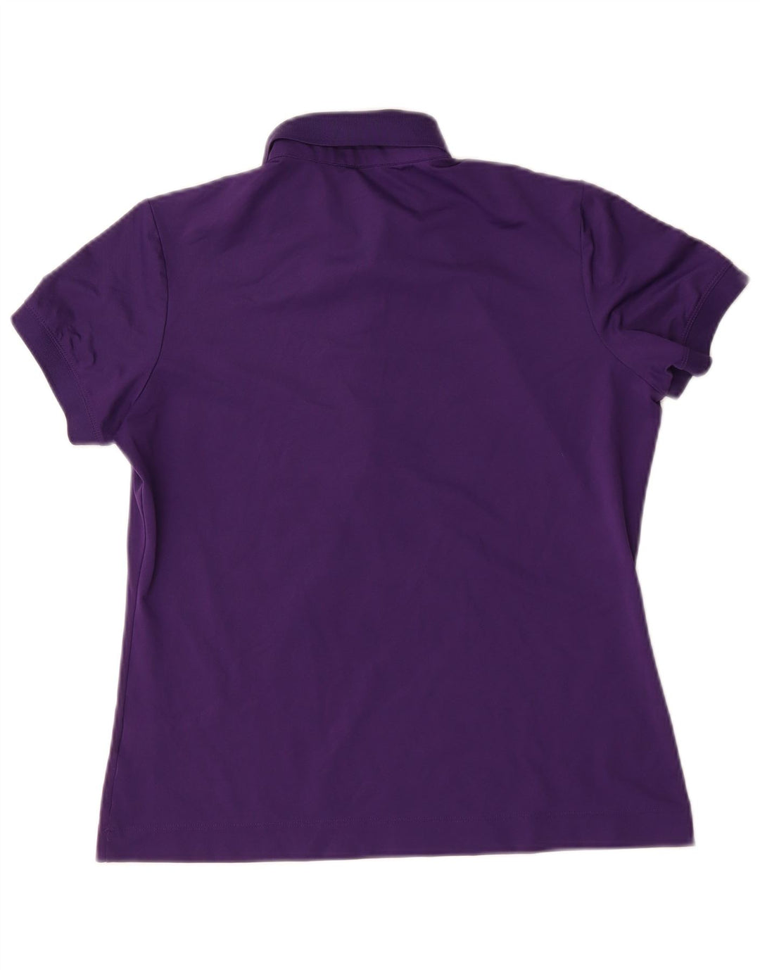 Camisa polo feminina Nike Dri Fit UK 12/14 médio roxo poliéster