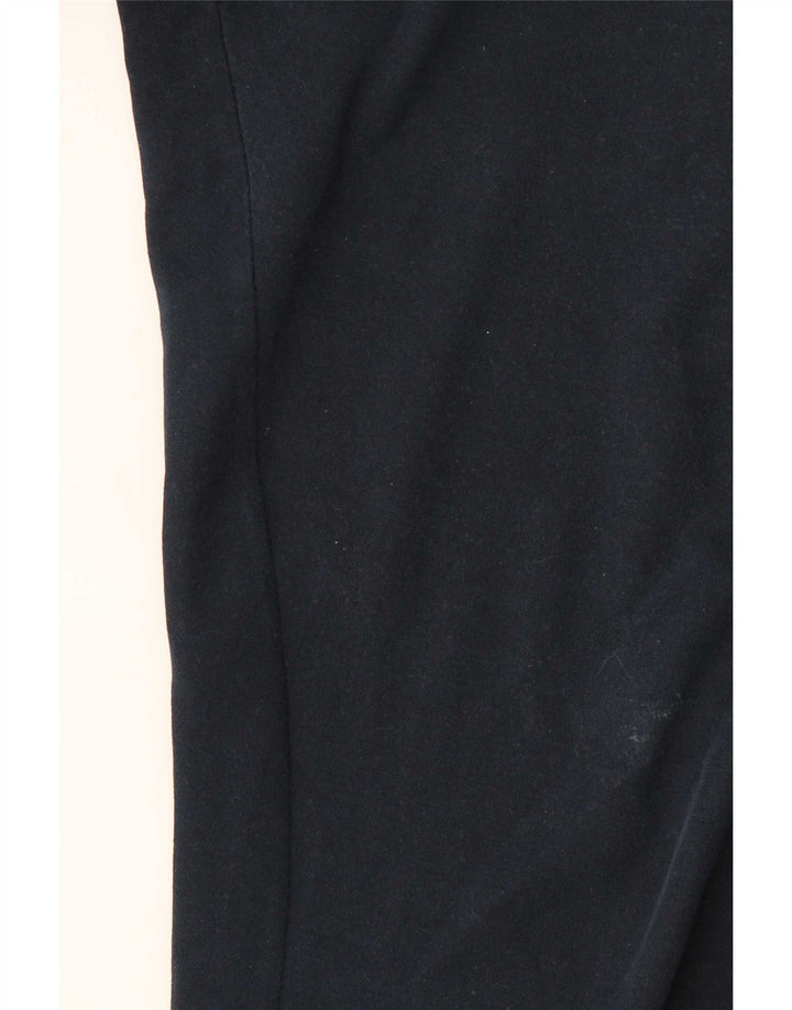 Calça casual justa feminina Marks & Spencer W36 L28 azul marinho