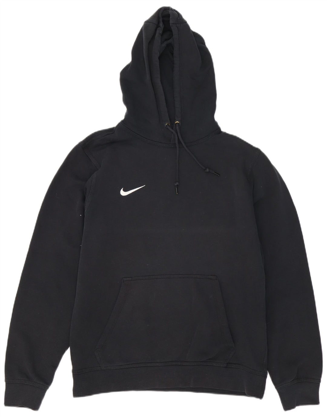 Nike Mens Hoodie Jumper Médio Algodão Preto