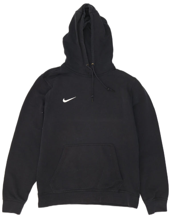 Nike Mens Hoodie Jumper Médio Algodão Preto