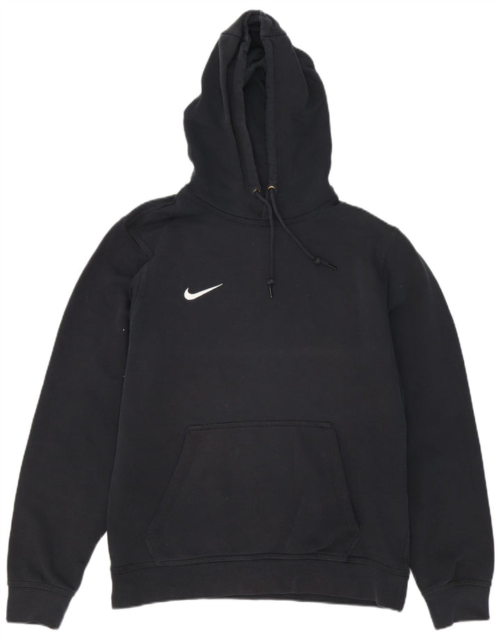 Nike Mens Hoodie Jumper Médio Algodão Preto