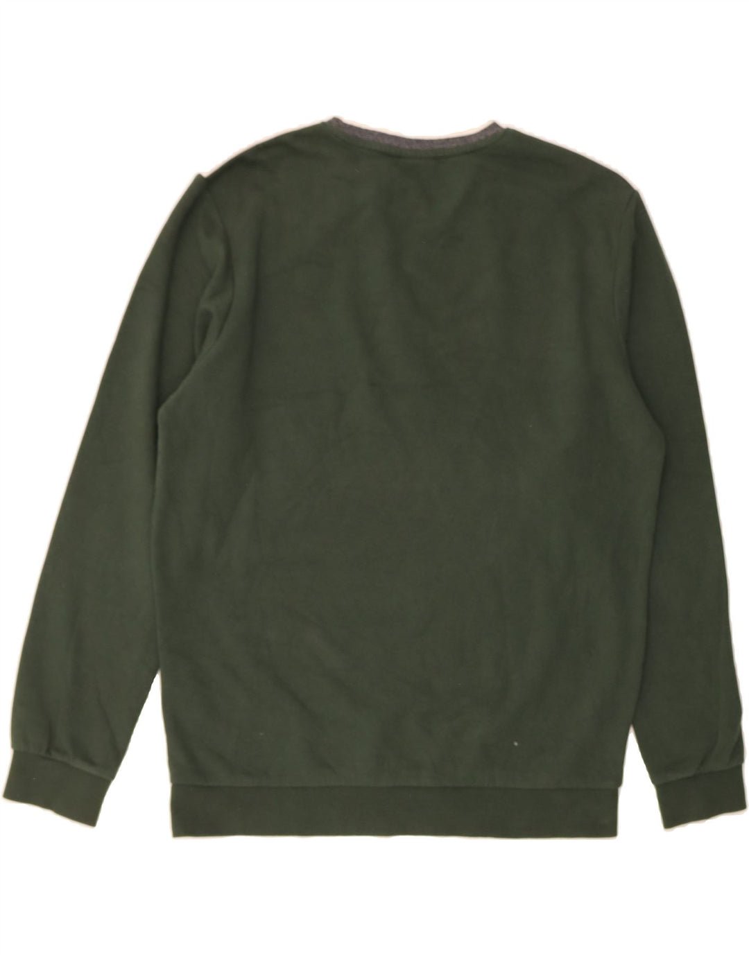 JACK & JONES Mens Sweatshirt Jumper Large Green Colourblock Cotton Vintage Jack & Jones and Second-Hand Jack & Jones from Messina Hembry 