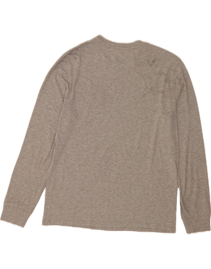 TOMMY HILFIGER Mens Top Long Sleeve Medium Grey Cotton Vintage Tommy Hilfiger and Second-Hand Tommy Hilfiger from Messina Hembry 