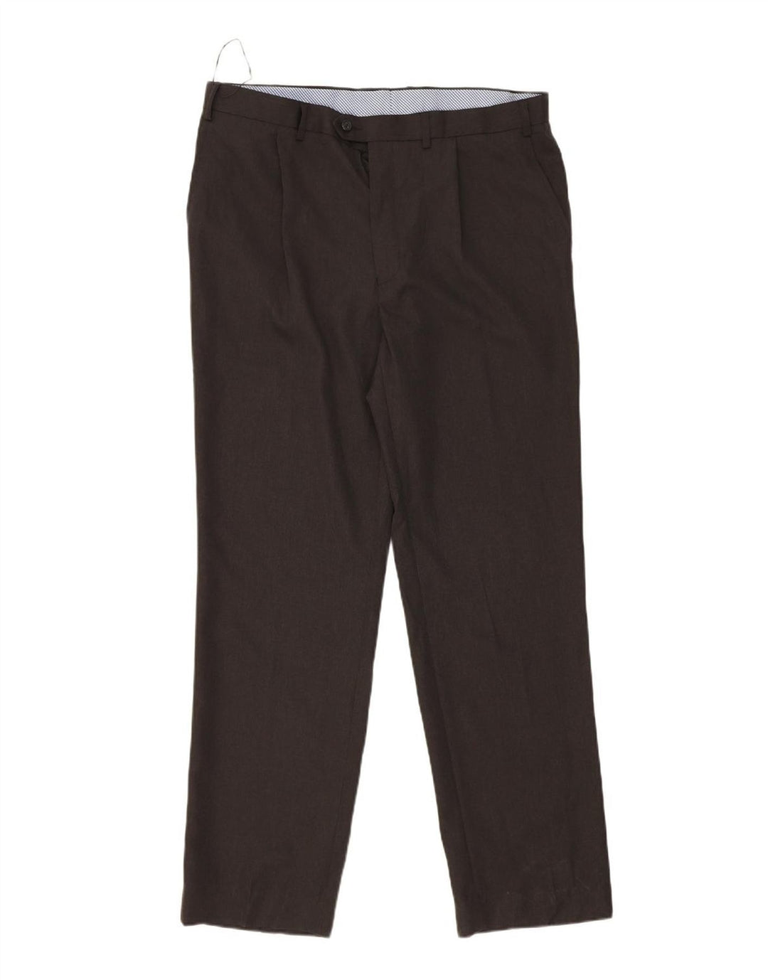 Calça masculina MARKS & SPENCER com ajuste regular W38 L33 cinza