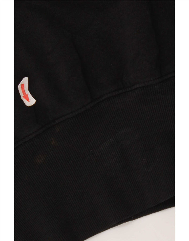 Zara moletom feminino jumper UK 16 grande preto