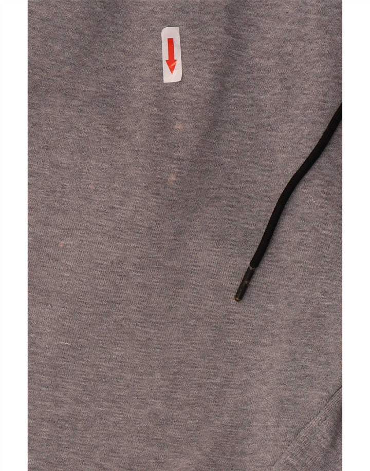Calça de treino masculina Nike grande cinza colorblock algodão