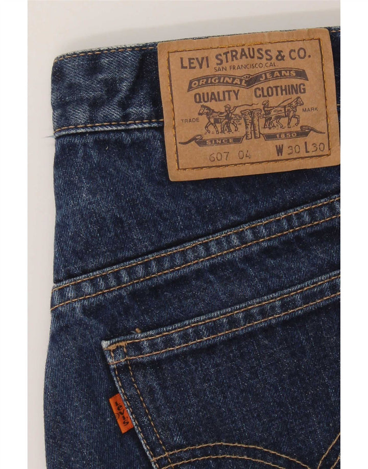 Jeans Levi's 607 Bootcut W30 L30 Azul Marinho