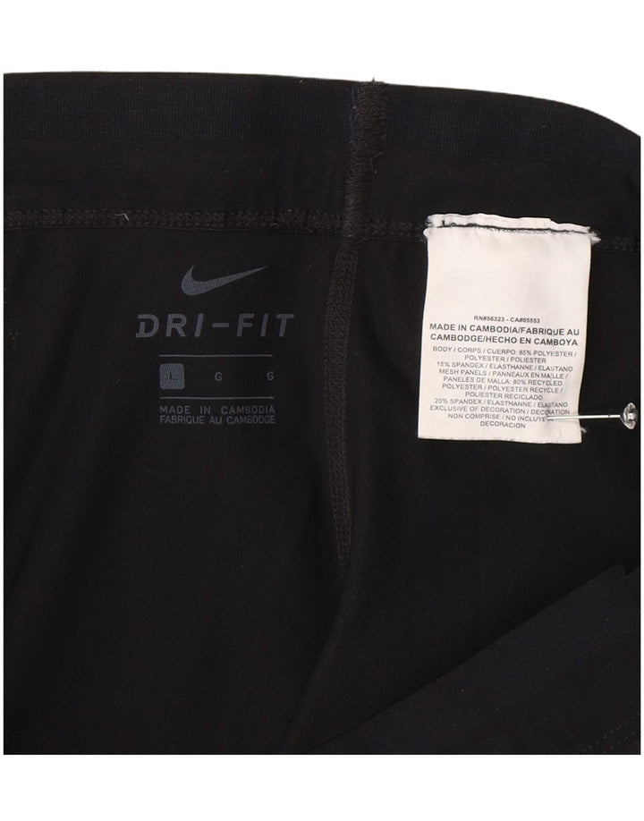 Leggings Nike Masculinos Grandes Poliéster Preto