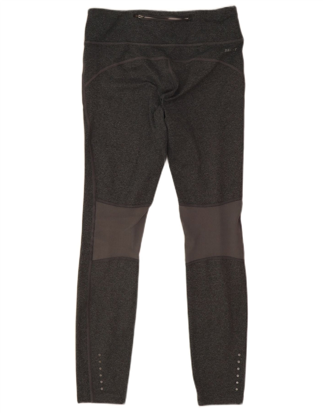 Leggings Nike Dri Fit Crop Femininas UK 8 Pequenas Cinza Poliéster