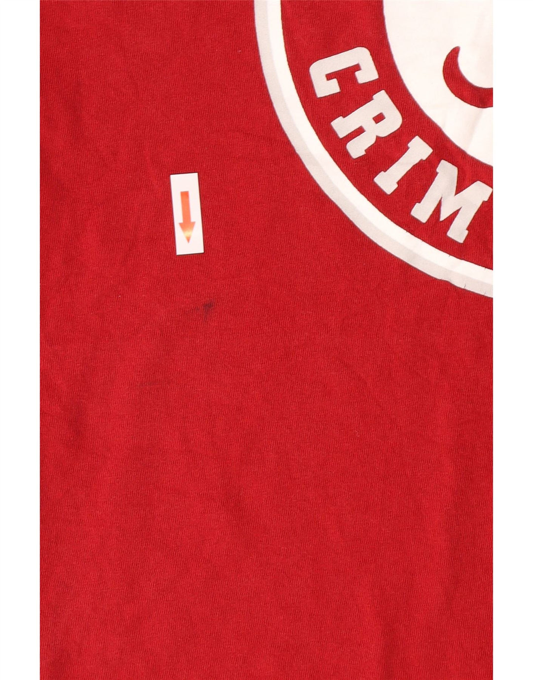 Camiseta masculina estampada Champion grande algodão vermelho