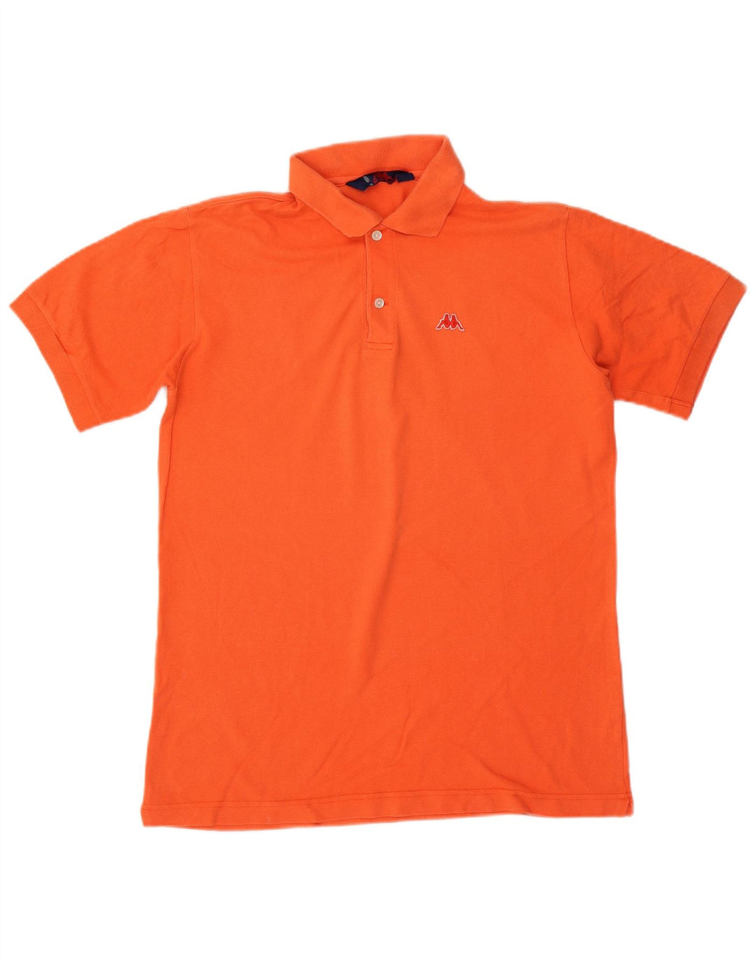 Camisa polo masculina KAPPA algodão laranja médio
