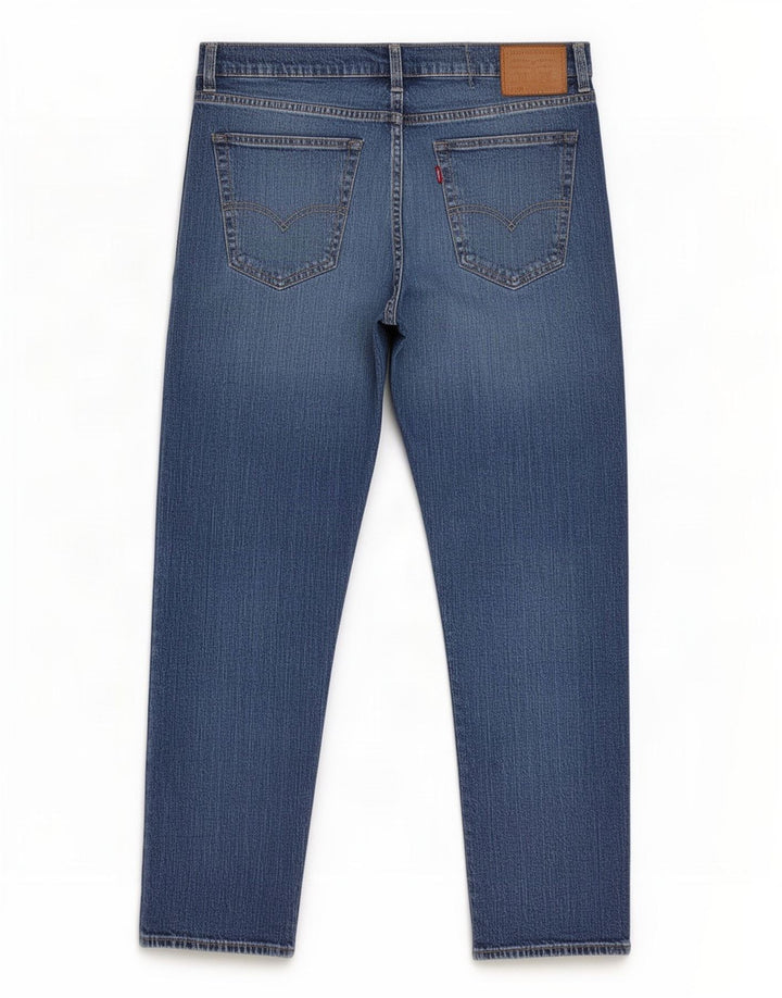 Levi's Masculino 502 Tapered Jeans W44 L27 Azul Algodão