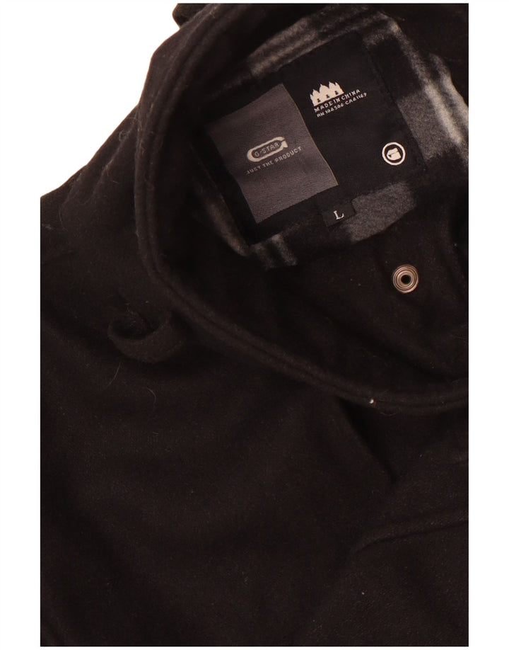 Jaqueta militar masculina G-Star UK 40 grande preta