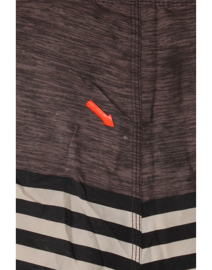Rip Curl Mens Mirage Shorts de natação poliéster listrado cinza médio