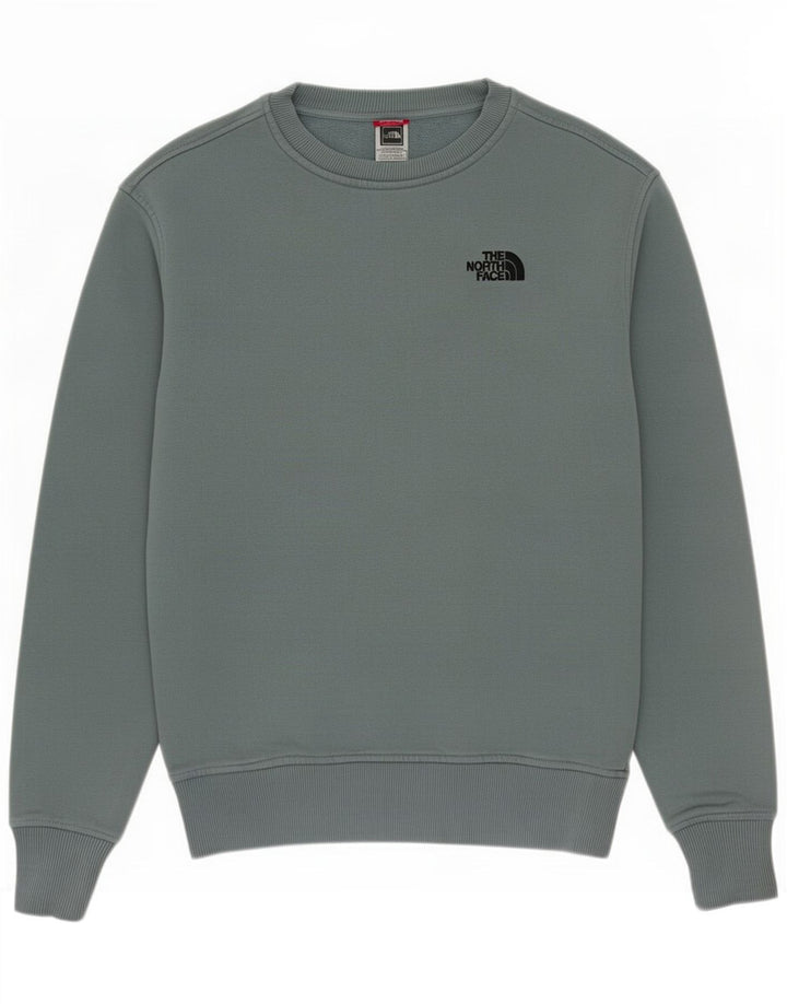 The North Face moletom masculino jumper médio azul algodão