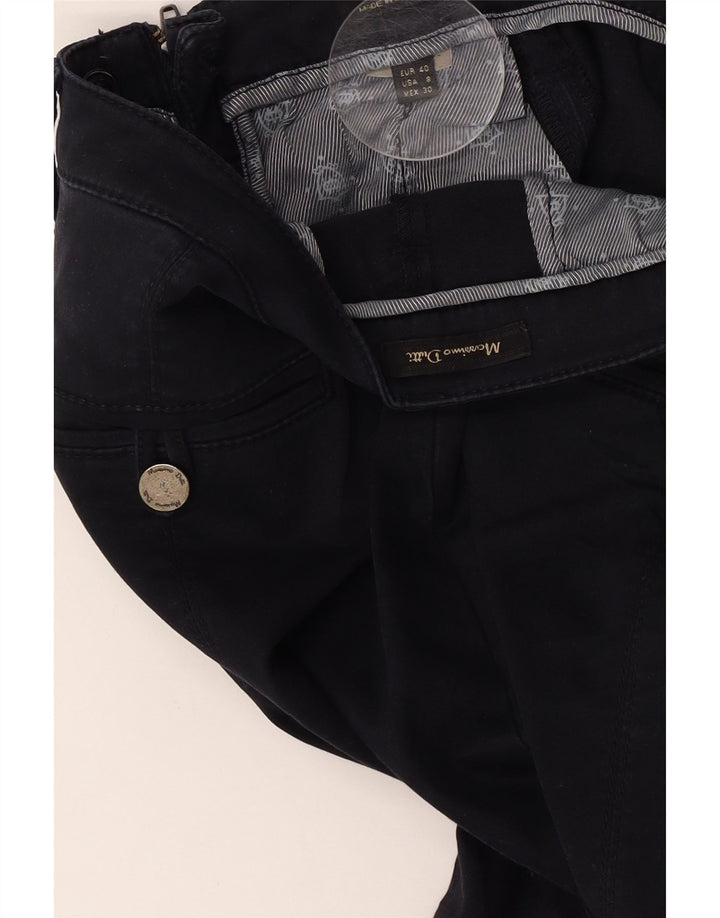 Calça Slim Feminina Massimo Dutti EU 40 Médio W30 L30 Azul Marinho