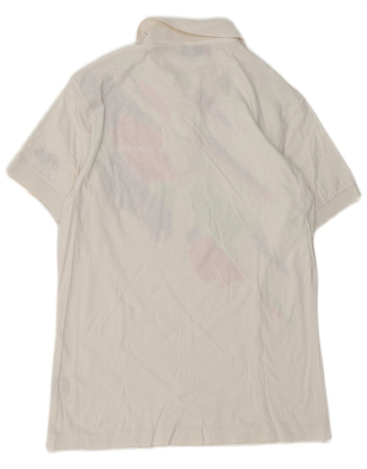 Polo Fila Menino 13-14 Anos Branco Colorblock Poliéster