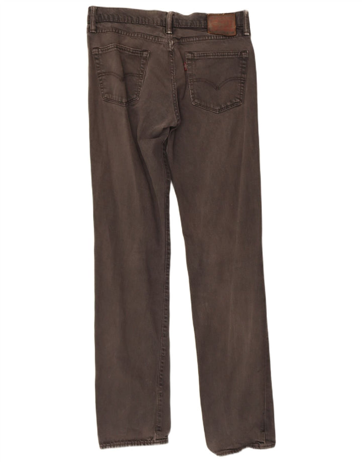 Calça jeans feminina LEVI'S 511 Tapered W33 L34 cinza