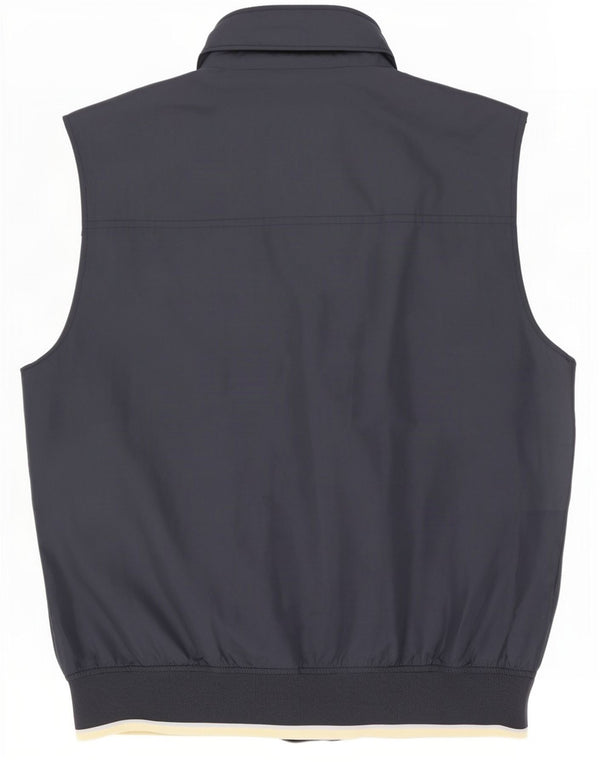 Wampum Mens Yachting Gilet UK 42 XL Azul marinho Poliéster