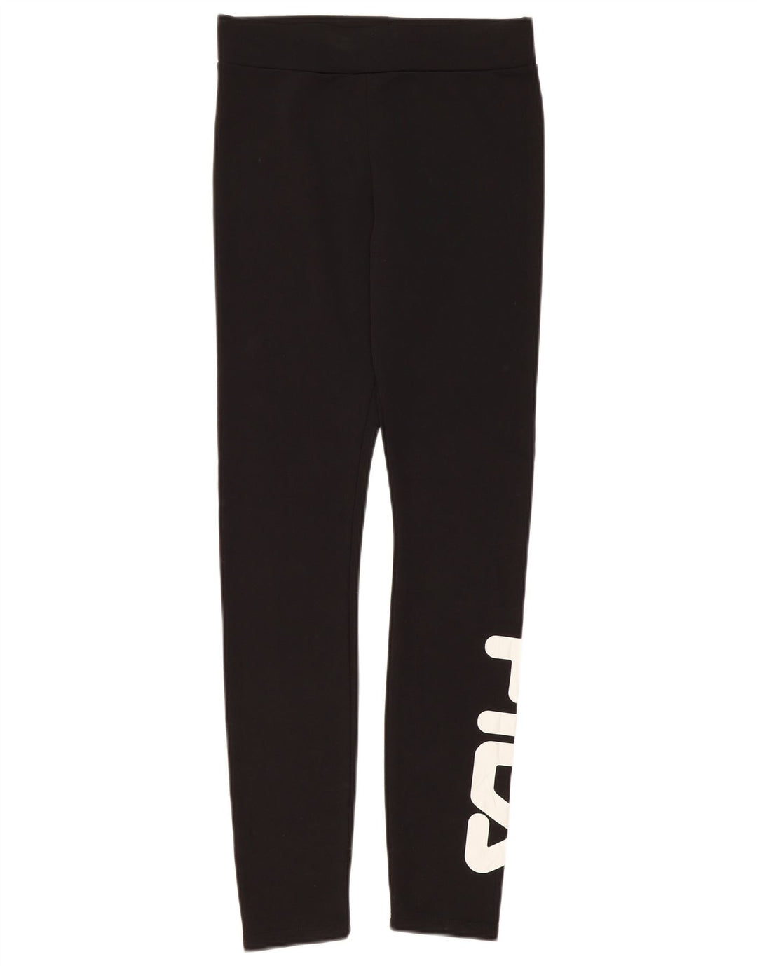 Leggings Fila Feminino UK 8 Pequeno Poliéster Preto
