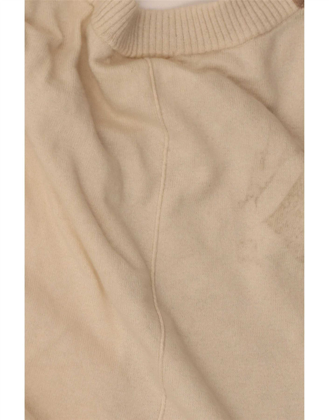 Suéter feminino com decote em V White Stuff Reino Unido 16 grande multicolorido