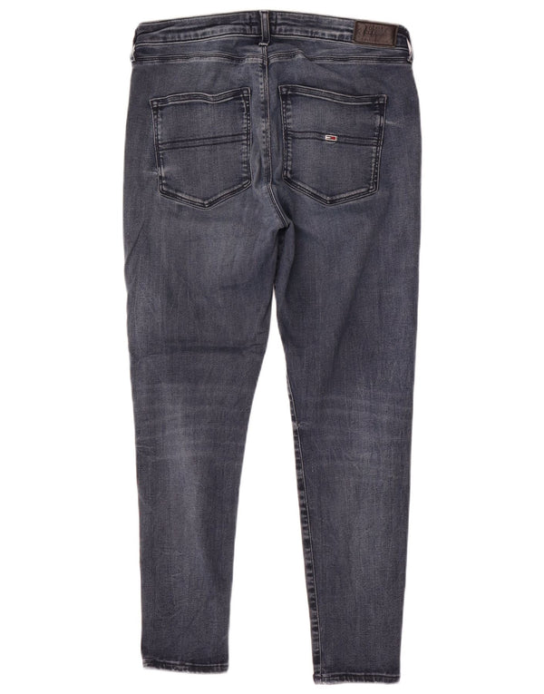 Jeans Tommy Hilfiger feminino cintura alta super skinny W31 L26 algodão azul
