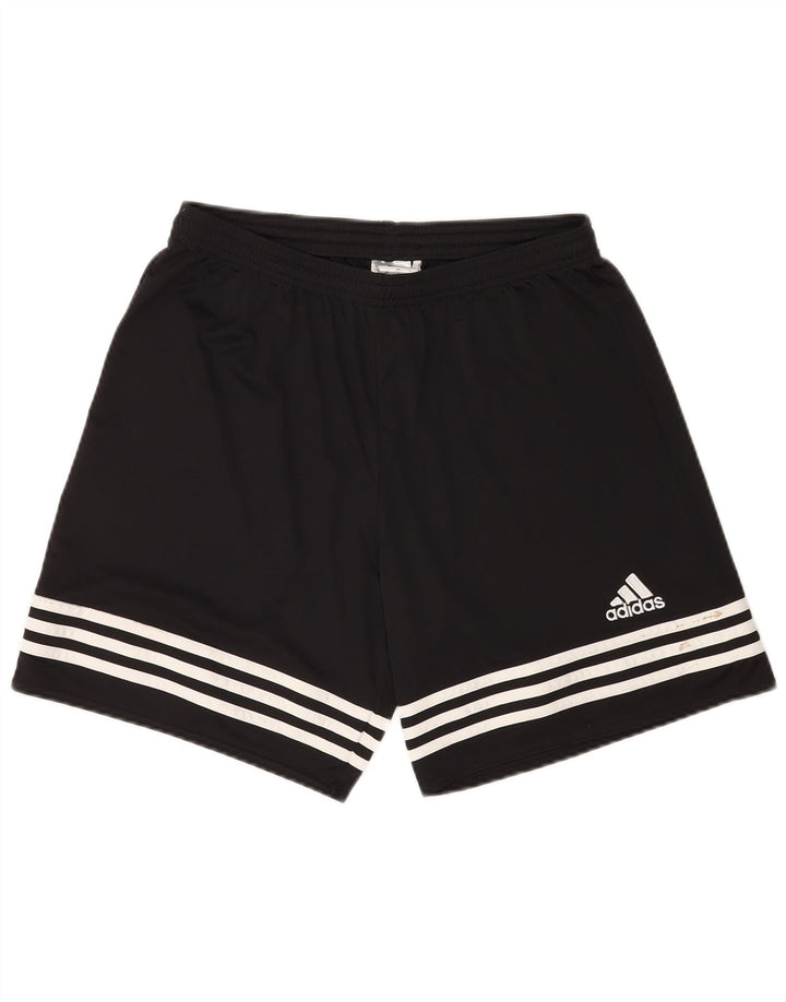ADIDAS Mens Climalite Sport Shorts Grande Poliéster Preto