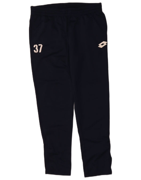 Calça de treino masculina Lotto XL azul marinho poliéster