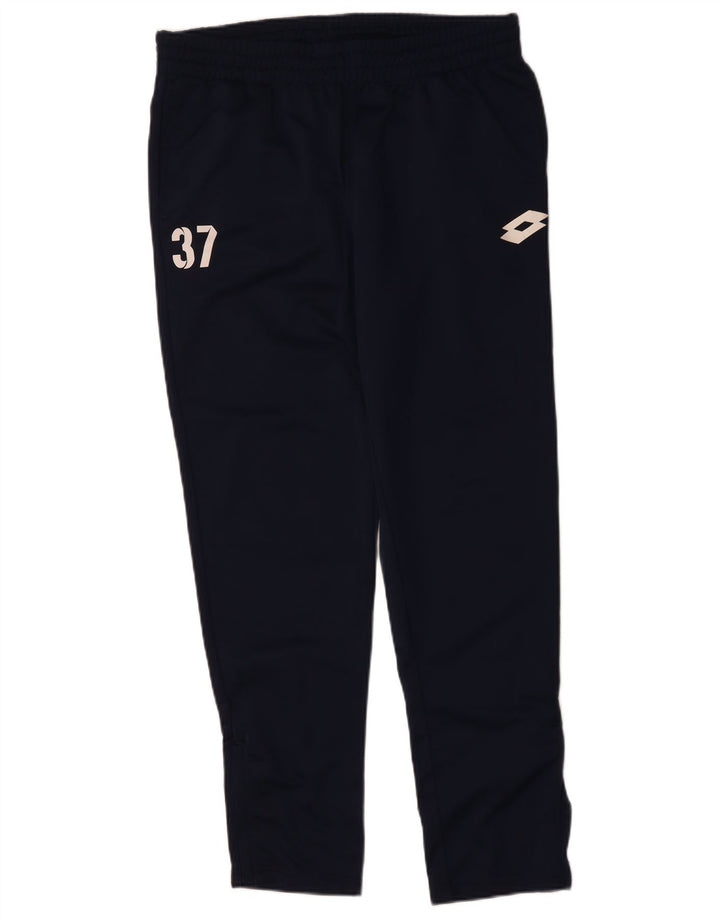 Calça de treino masculina Lotto XL azul marinho poliéster