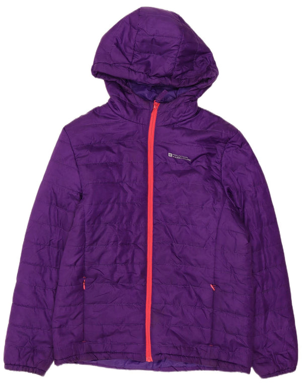 Jaqueta acolchoada com capuz para meninos MOUNTAIN WAREHOUSE 13-14 anos roxo