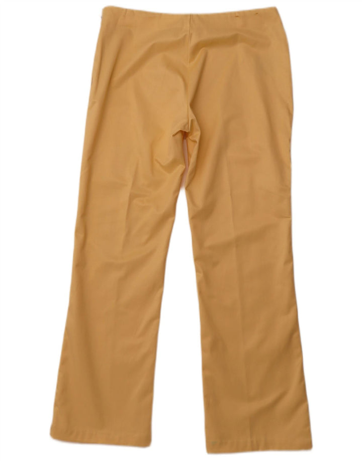 Calça feminina reta casual LEVI'S W30 L28 algodão amarelo