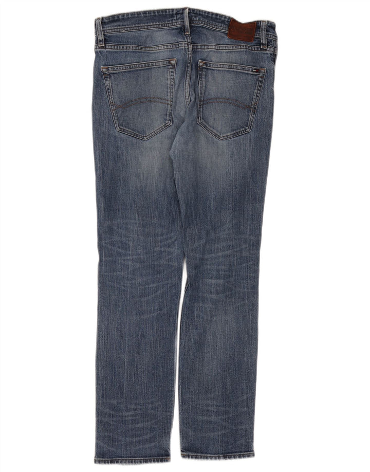 Jeans retos femininos TOMMY HILFIGER W32 L30 azul
