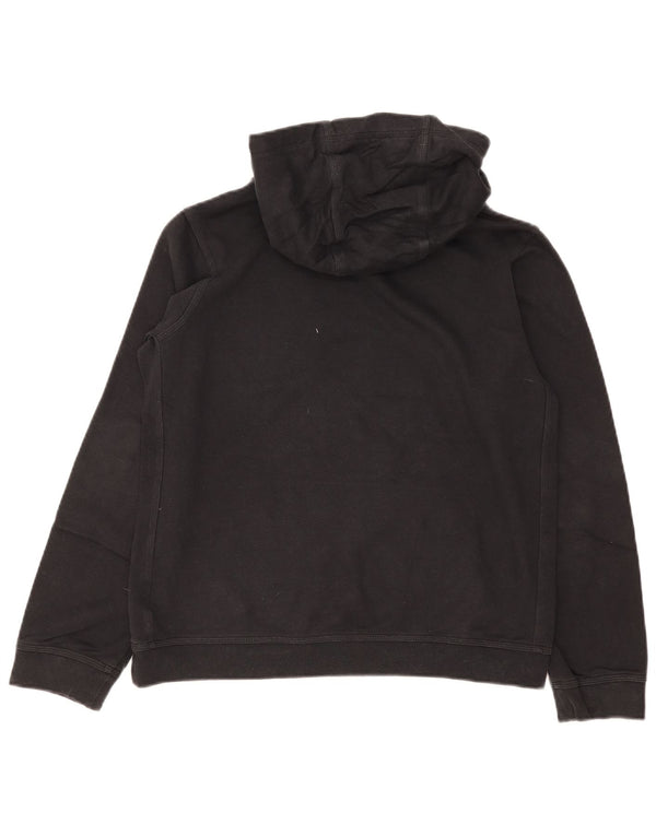 Jumper com capuz Nike Boys 13-14 anos XL preto algodão
