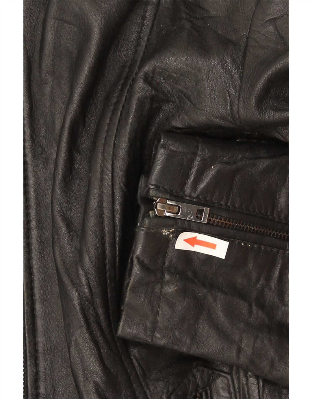 Jaqueta de couro feminina Conbipel IT 48 XL preta