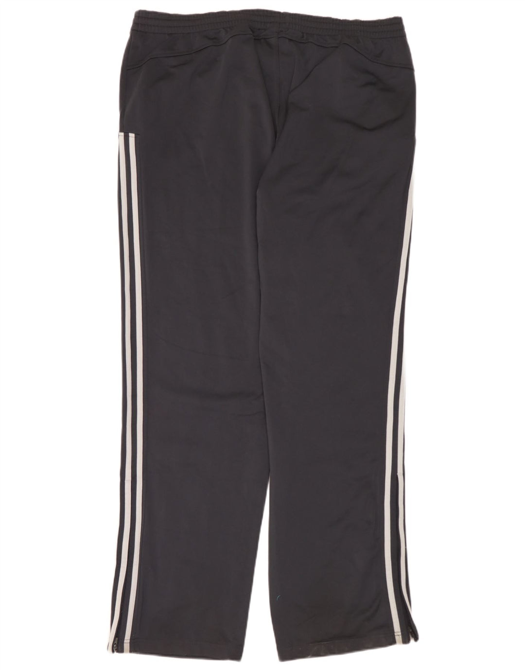 Calça de treino masculina Adidas 2XL azul marinho colorblock poliéster
