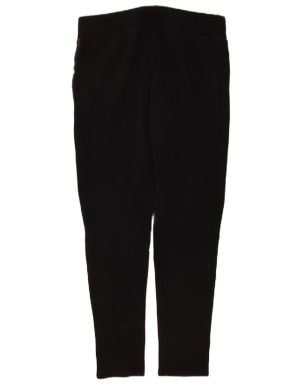 Calça de treino feminina Converse UK 14 grande algodão colorblock preto