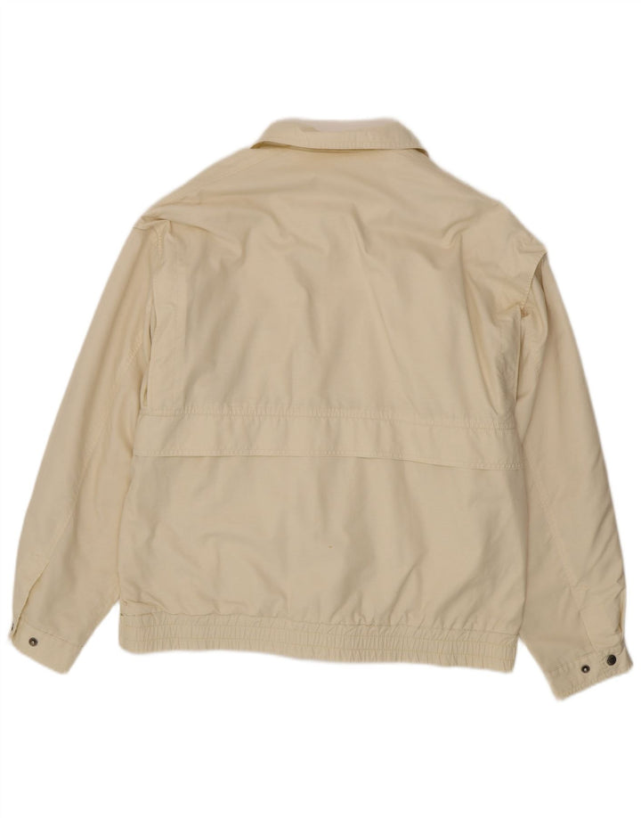 Jaqueta bomber masculina Melka EU 50 grande algodão branco