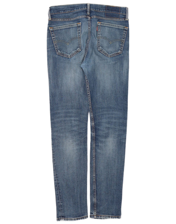 Levi's Mens Slim Jeans W31 L32 Azul Algodão