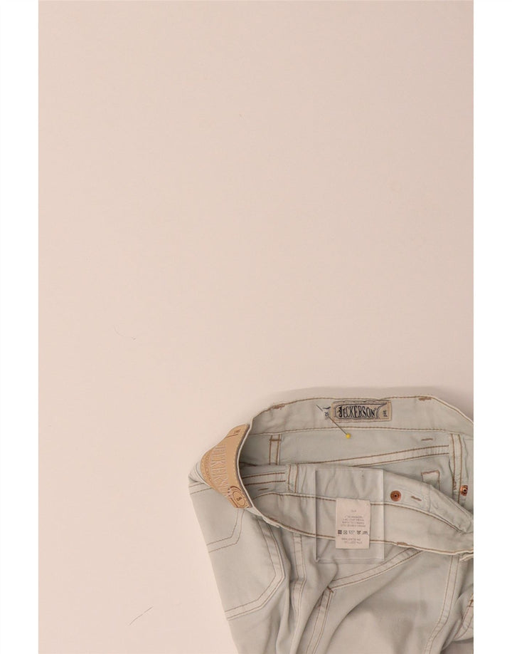 JECKERSON Womens Bootcut Casual Trousers W25 L26 Grey Cotton Vintage Jeckerson and Second-Hand Jeckerson from Messina Hembry 