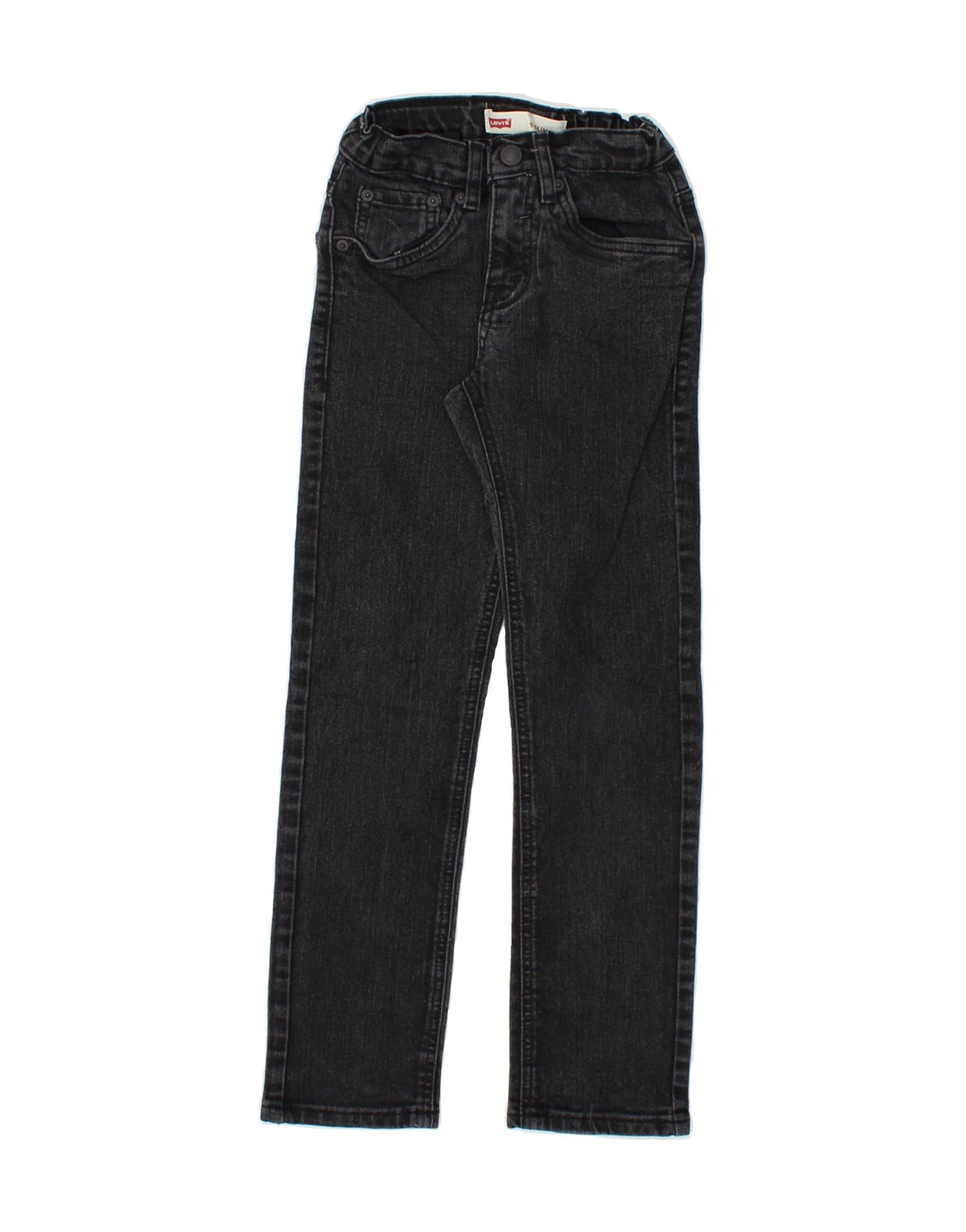 LEVI'S Boys 511 Slim Jeans 9-10 Years W24 L26 Black Cotton Vintage Levi's and Second-Hand Levi's from Messina Hembry 