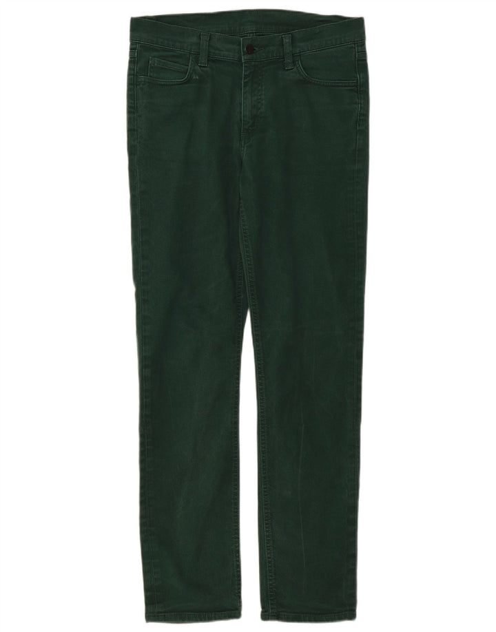 Carhartt Mens Slim Jeans W30 L32 Algodão Verde
