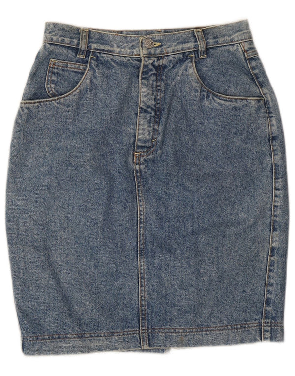 Saia jeans feminina Fordocks IT 44 médio W28 azul