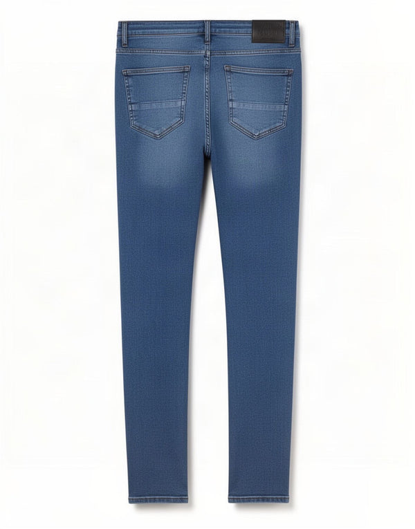 Zara Mens Skinny Jeans EU 42 Grande W32 L32 Azul Algodão