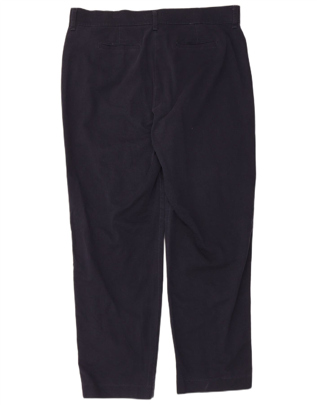 Calça feminina casual reta LEE US 18 2XL W40 L31 algodão azul marinho