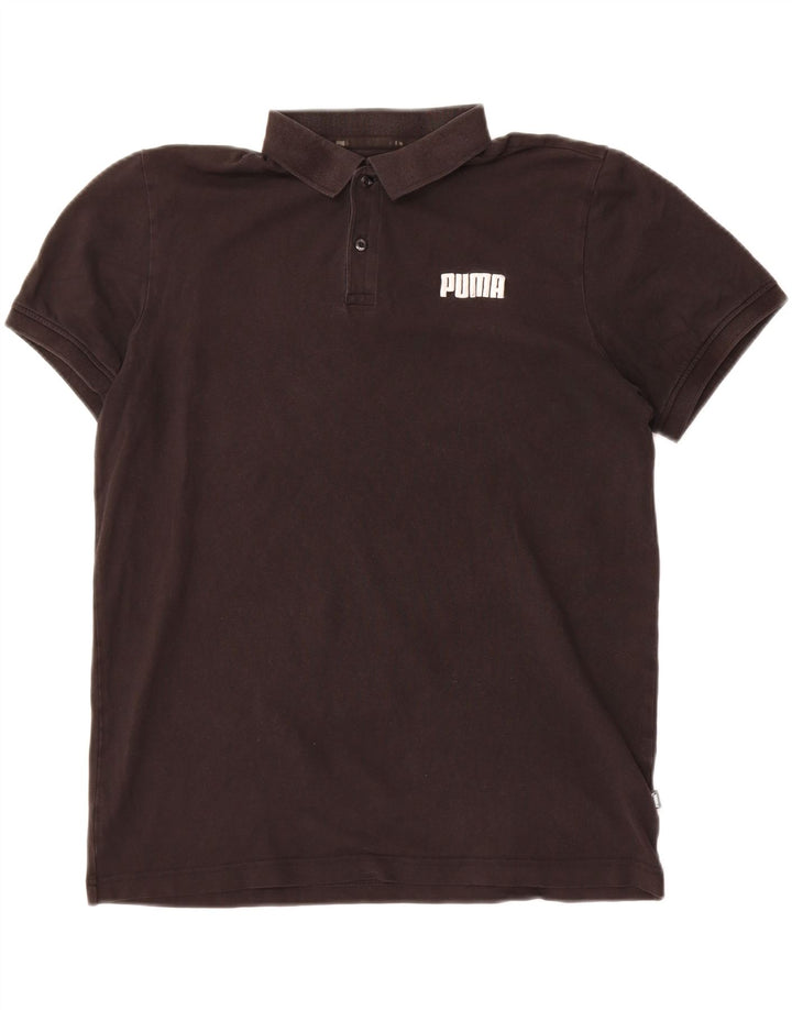 Camisa polo masculina PUMA grande preta