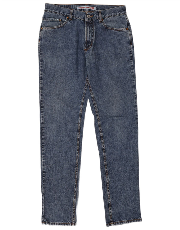 CARRERA Masculino 700 Regular Straight Jeans IT 50 Grande W34 L33 Azul Algodão