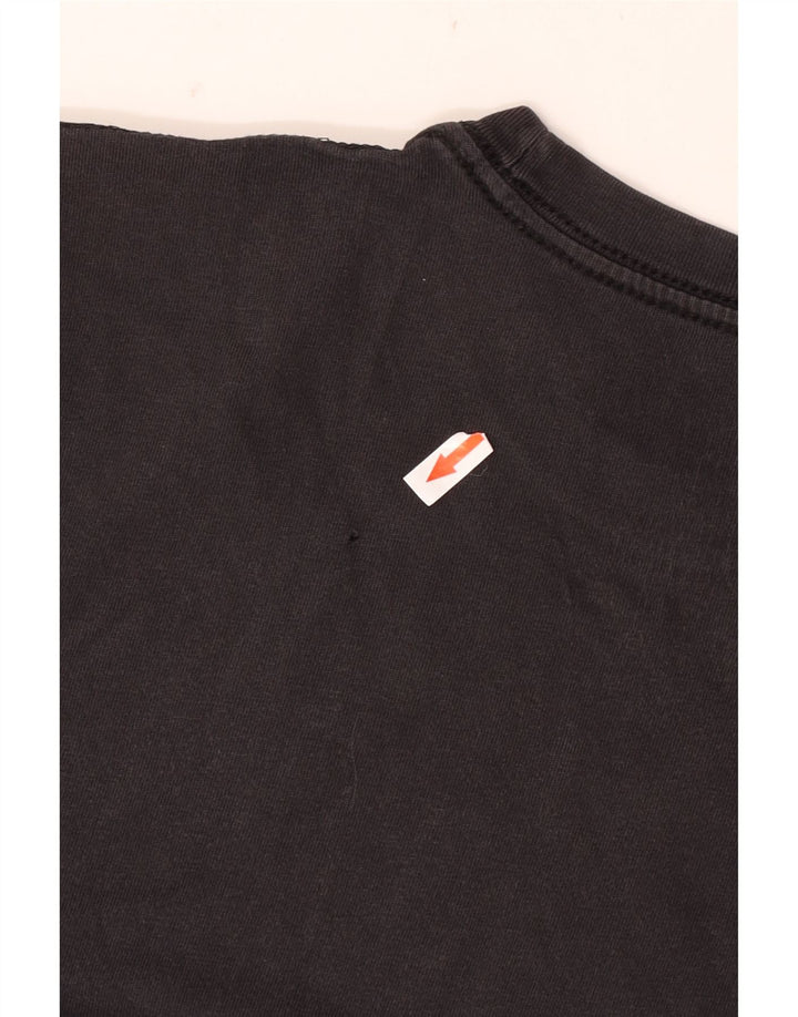 Camiseta Nike Masculina Regular Fit Graphic Top Médio Algodão Preto