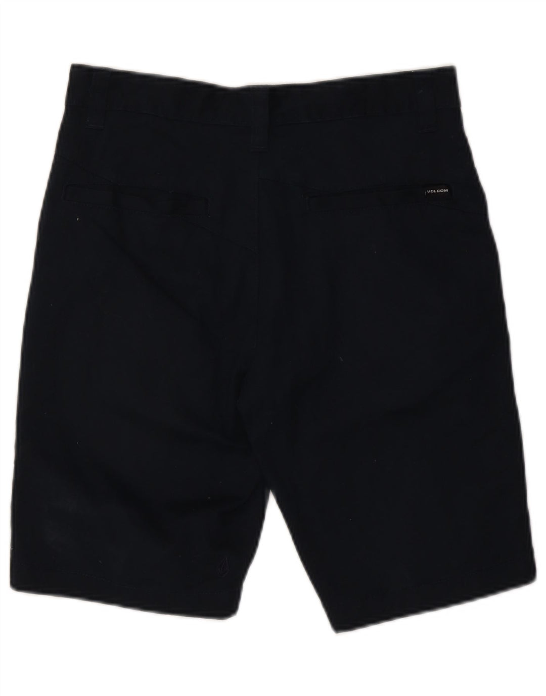 Volcom Mens Chino Shorts W30 Médio Algodão Azul Marinho